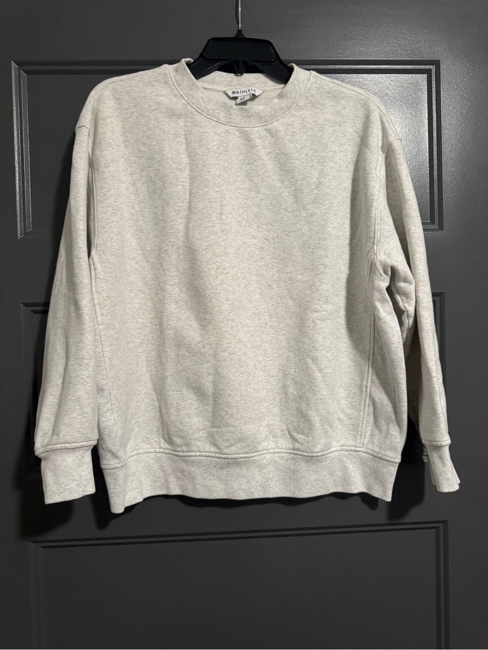 Athleta Women's Crewneck Sweatshirt - Light Heather Gray